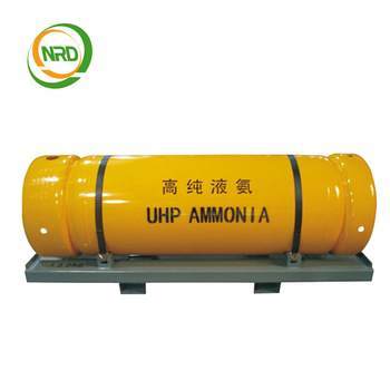 How should liquid ammonia exhaust gas be ...