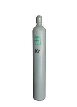 The use of krypton gas  ①