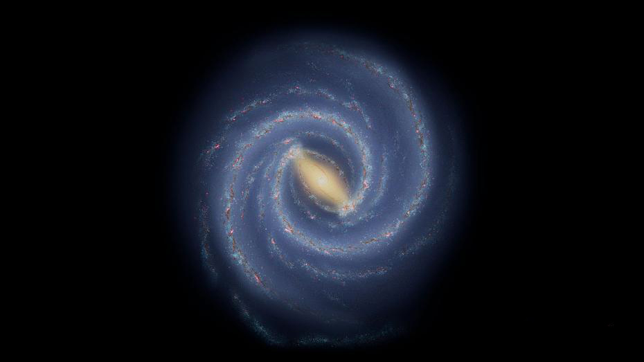 NASA:Star,gas cloud appear in Milky Way s...