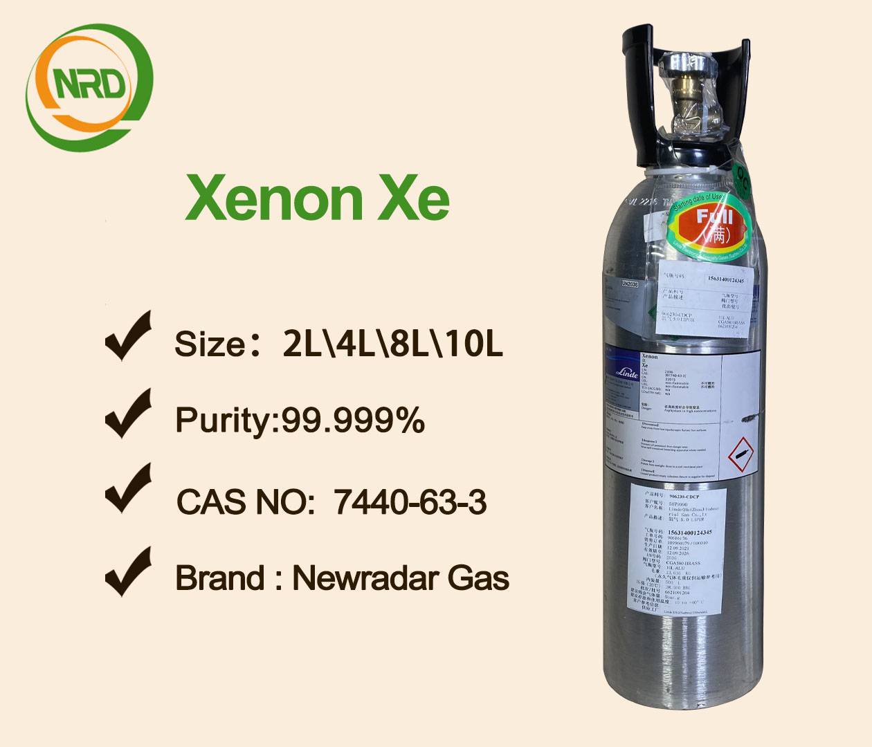 Xenon gas price market