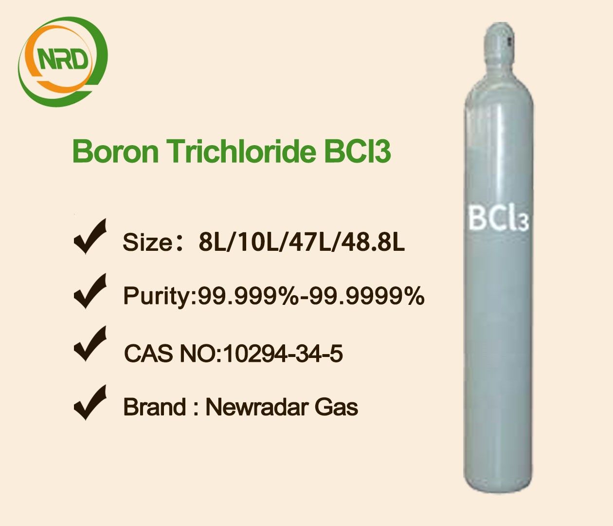 Product characteristics of boron trifluor...